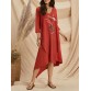 women's chiffon short sleeve dress HE1604-02-01