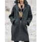 women's loose single breasted woolen coat HF1302-02-04