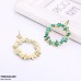 TEDH266 KSU Imp Earrings Pair