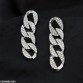 CEDH092 ZDN Chain Drop Earrings