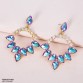 TEDH257 KSU Imported Drop Earrings