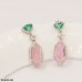 TEDH290 CSH Trillion Teardrop Earrings